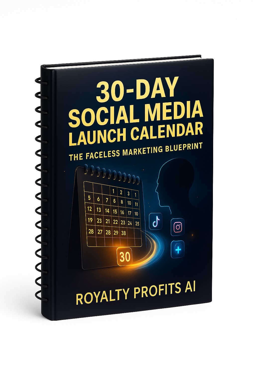30-Day Social Media Launch Calendar for KDP cover