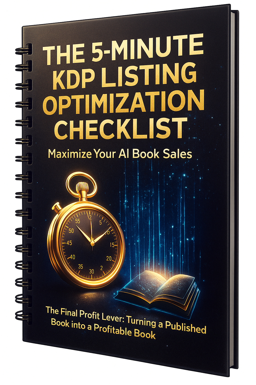 The 5-Minute KDP Listing Optimization Checklist cover