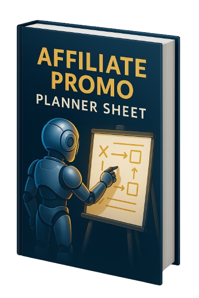 Affiliate Promo Planner Sheet