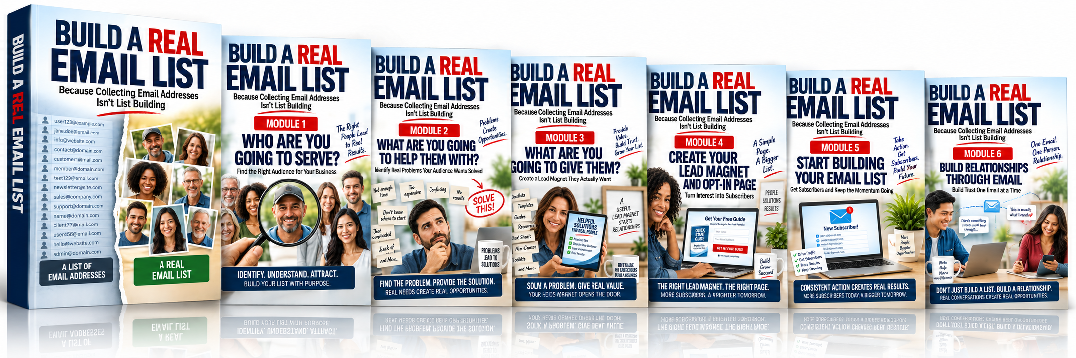 Build a Real Email List complete product bundle
