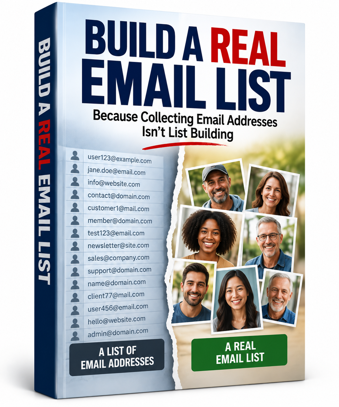 Build a Real Email List introduction cover